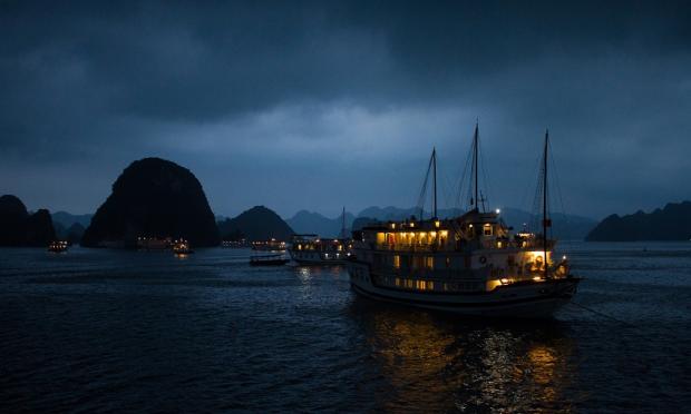 Before the storm: Halong Bay, Vietnam